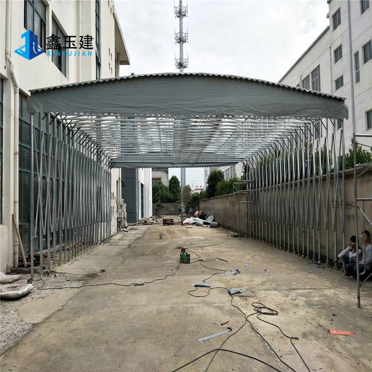 推拉雨棚大型荆州石首户外活动帐篷免费设计