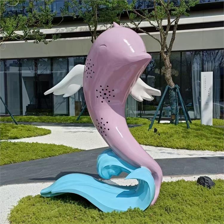 鲤鱼跃龙门雕塑-生产厂家-鲤鱼雕像
