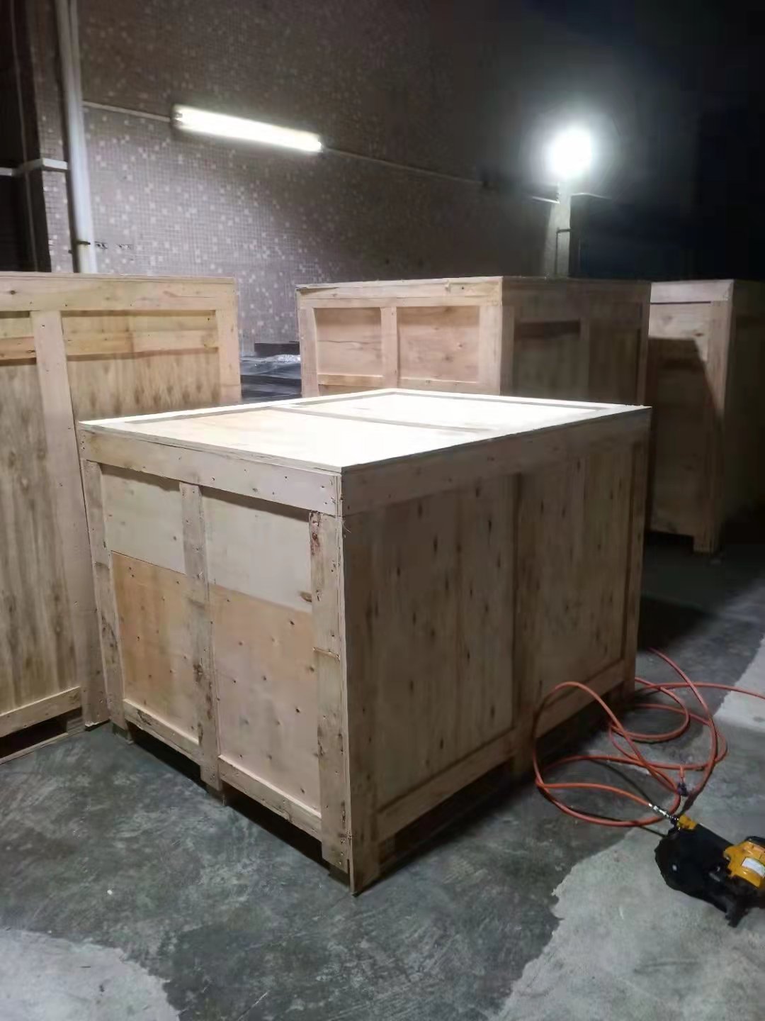 大型重量可拆卸实木木箱 可加工定制