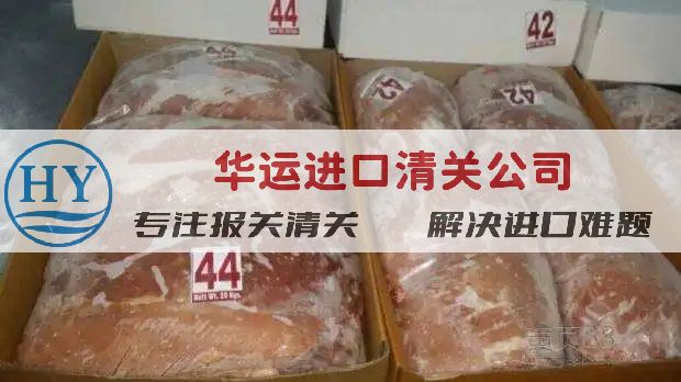 湛江港进口猪肉进口代理及清关公司 冻猪肉清关物流咨询