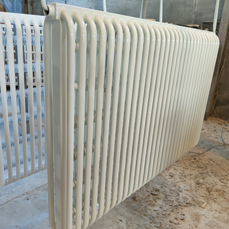 钢制柱式联箱管散热器_YGH-II-600型_钢制弧管暖气片散热器