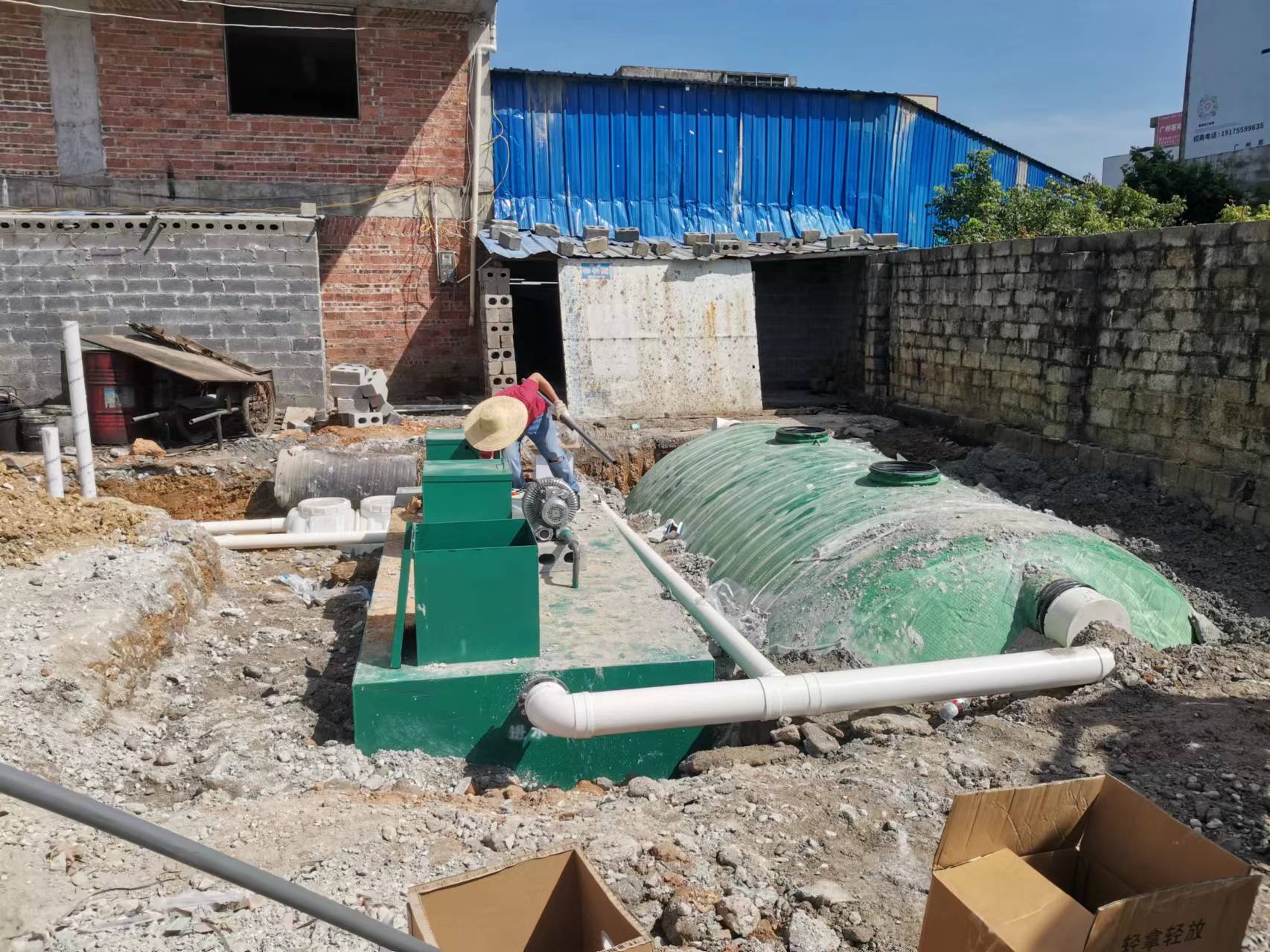 中卫 小型村镇生活污水处理设备 农村生活一体化污水处理系统