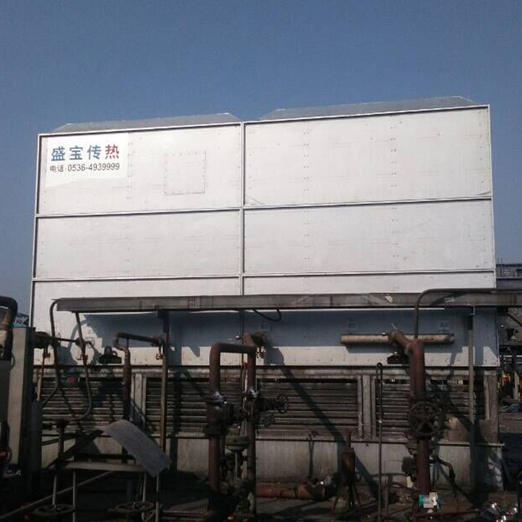 盛宝复合冷供应厂家 500m³碳钢蒸发式空冷器定制 蒸发式冷却器价格