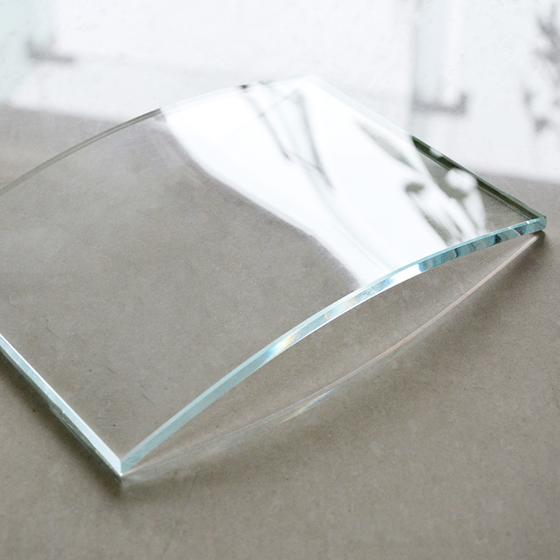 小半径弯钢加工曲面钢化玻璃弧形面板展示架盖板弯钢玻璃