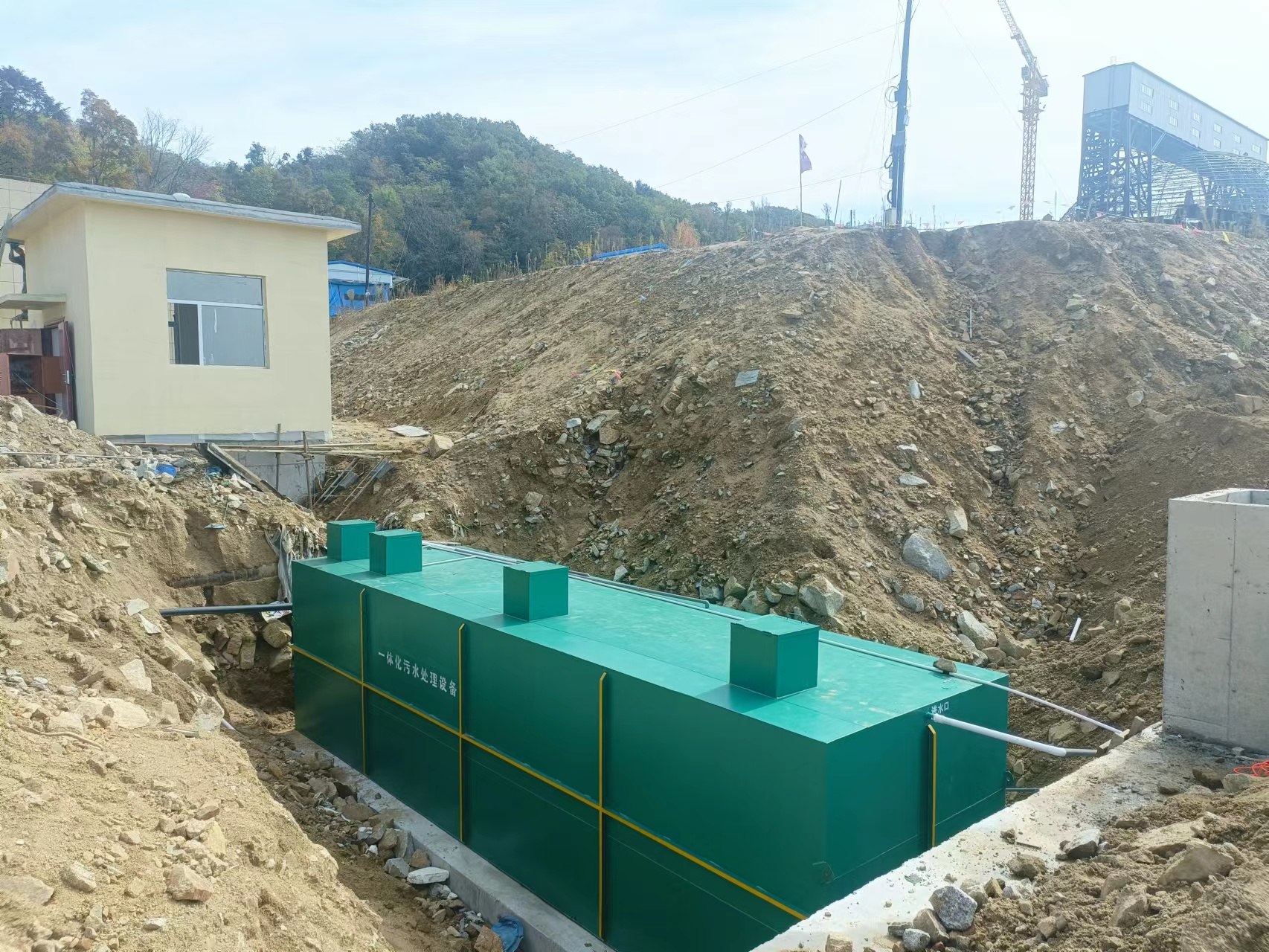 乌苏 地埋式污水处理装置 AO工艺污水处理设施