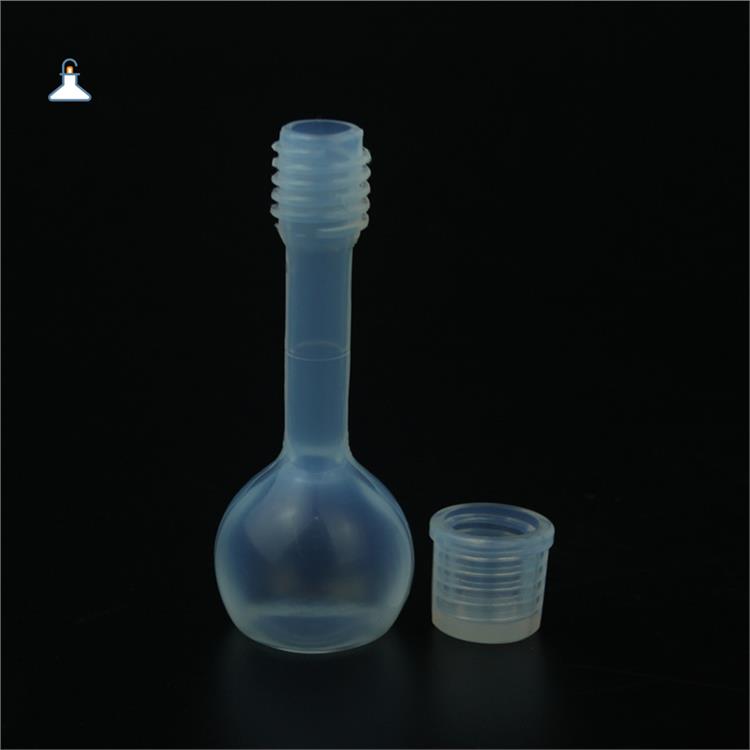 已通过ISO9001认证|透明容量瓶|螺纹密封透明定容瓶50ml