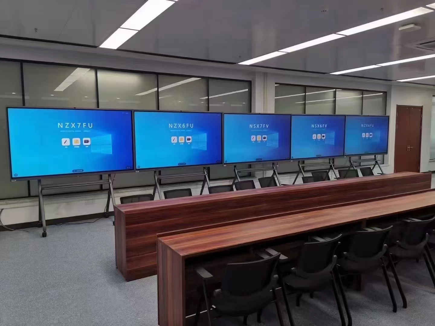 山东智能会议平板一体机 i5/I7 65英寸会议电视触控屏电子白板黑板视频会议一体机