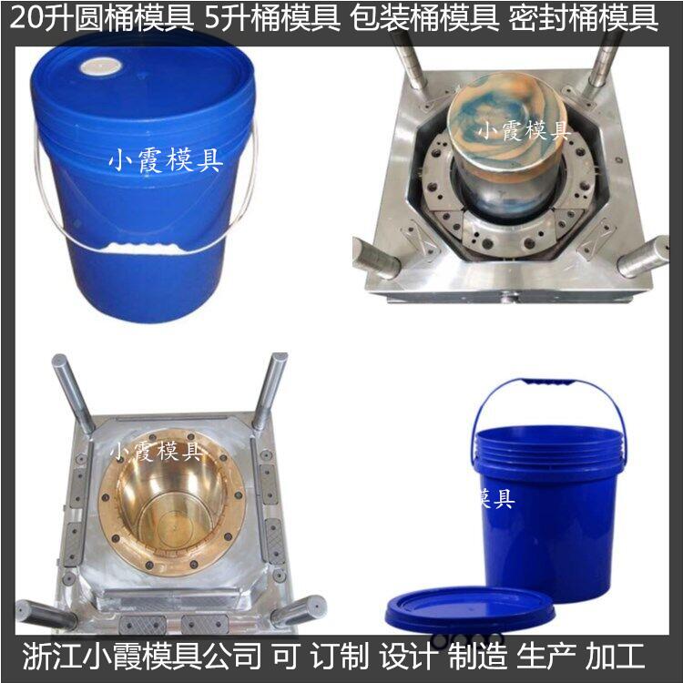 台州塑胶模具 20L化工桶塑料模具