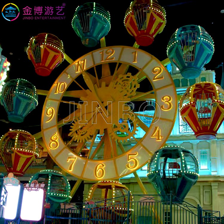 小型观览车游乐设备 九江游乐园设施20人小型观览车