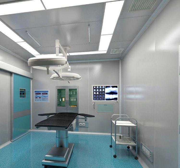 天水电解钢板手术室 层流净化系统 承接医用净化设计测量施工