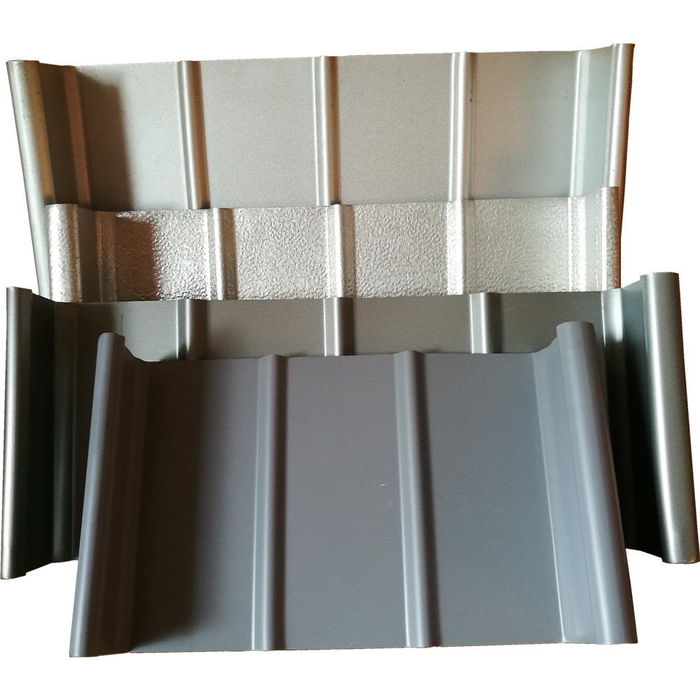展鸿65-430型铝镁锰屋面板可做弯弧扇形效果美观