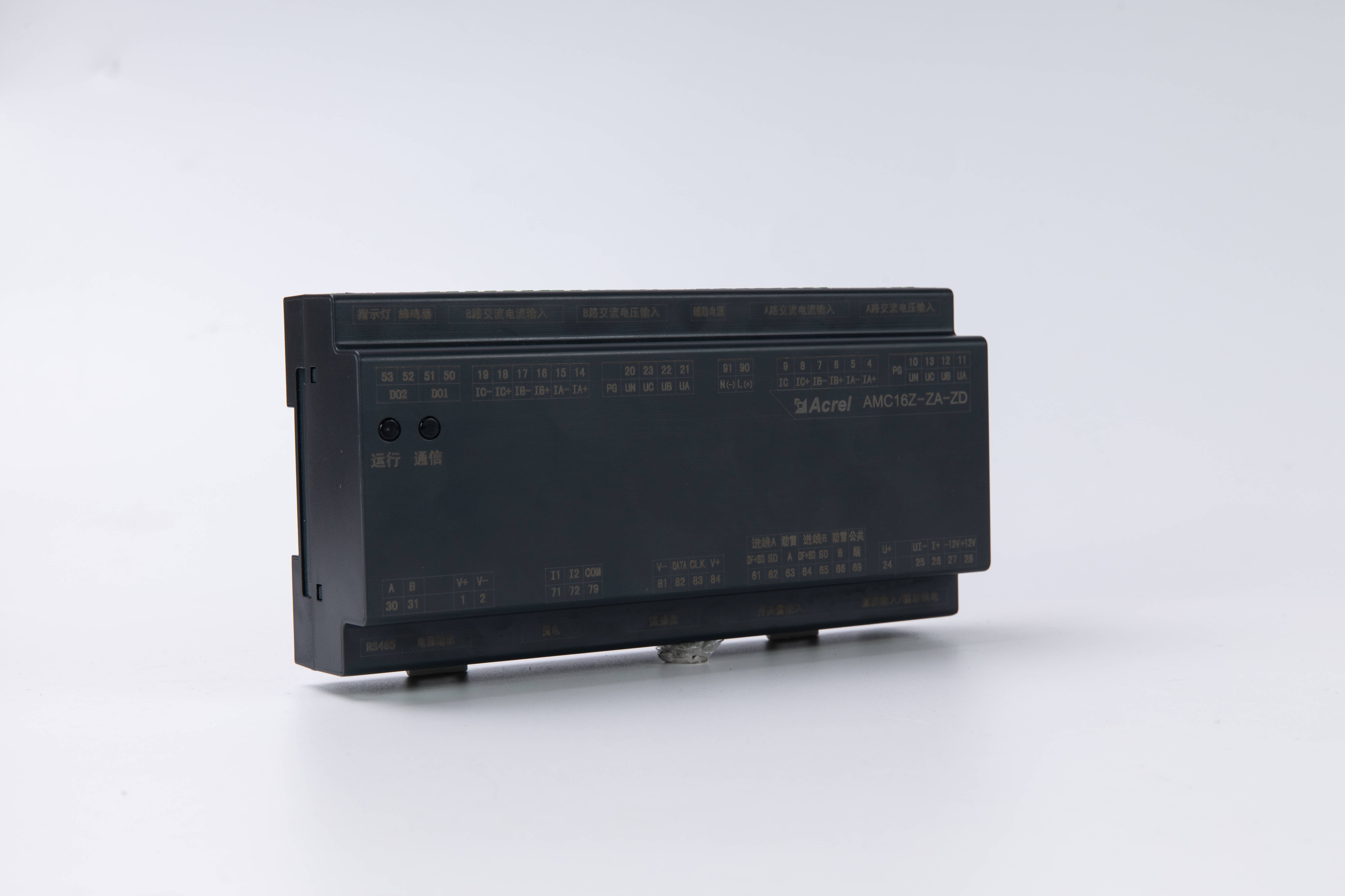 安科瑞 AMC16Z-D 數據中心精密配電 測量三相總進線母線電壓 中線電流測量 21路單相出線或7路三相