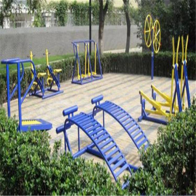 跃羚室外健身体育器材 公共场所健身路径 双人椭圆机