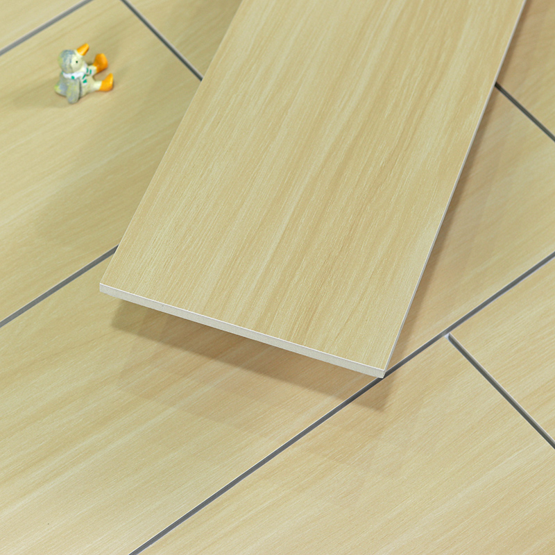 奶油风木纹砖柔光肌肤釉瓷砖客厅卧室原木地板砖防滑200x1000全瓷