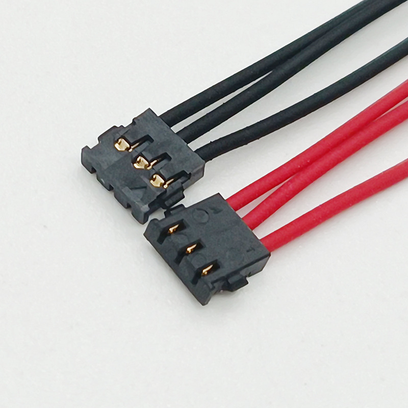 厂家直供 批发 MX1.2-3P端子线 1.2mm间距端子连接线束库存充足