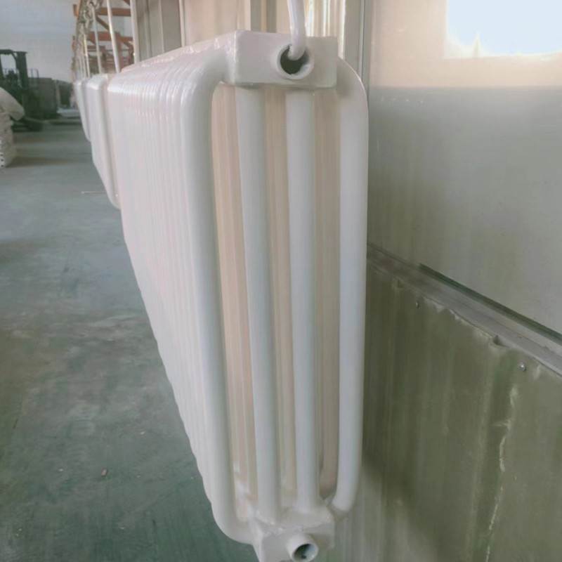 钢制联箱管柱型散热器_蒸汽弧管暖气片_钢制弧管散热器