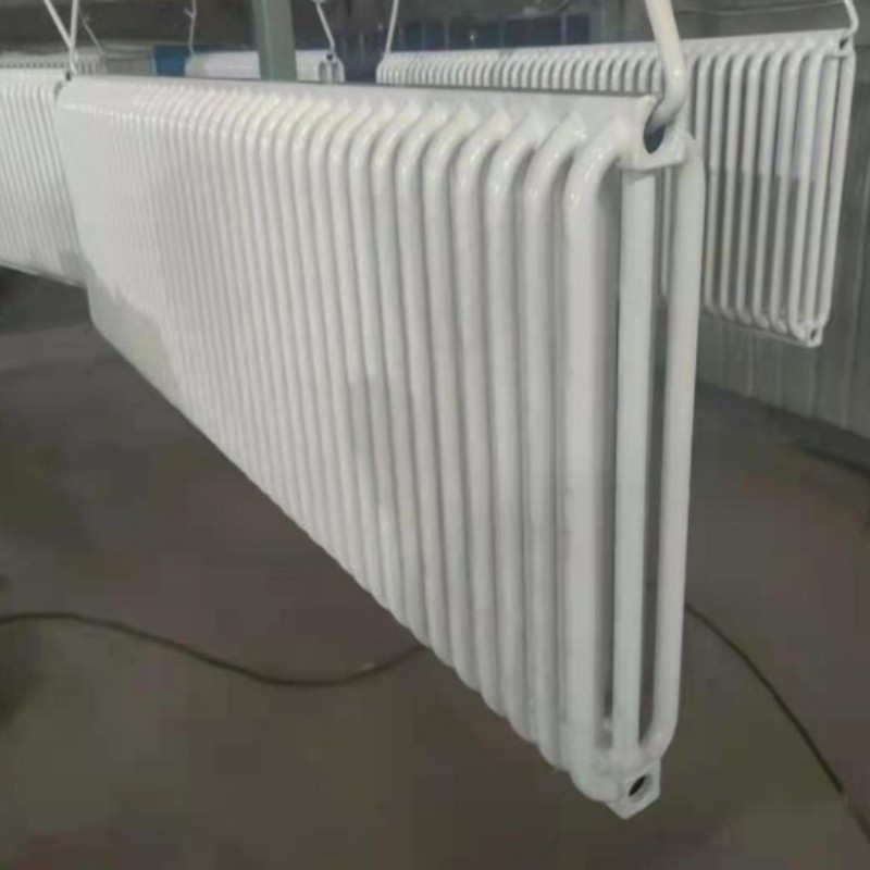 钢制弯管翅片型散热器_蒸汽用工业暖气片_弧管散热器