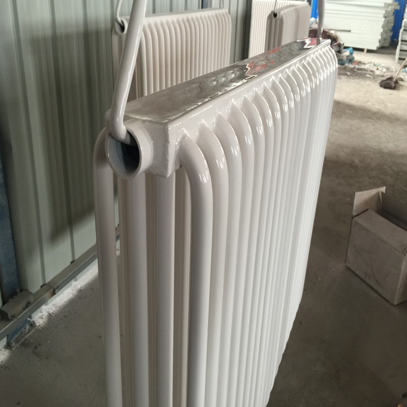钢制弧管散热器暖气片_联箱管柱型散热器_蒸汽暖气片