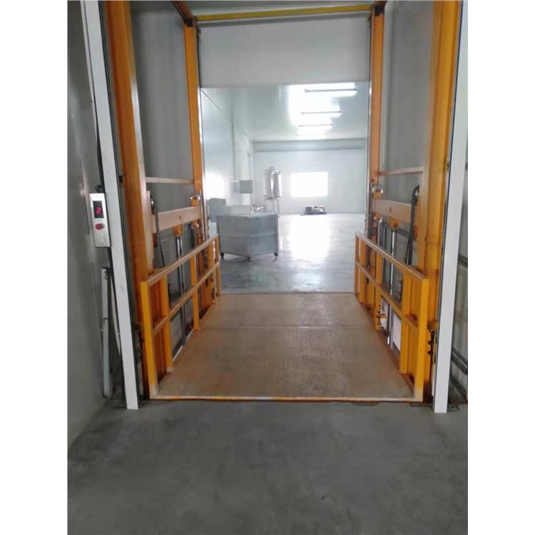 胶州货梯安装维修公司 工厂车间液压货梯 使用便捷