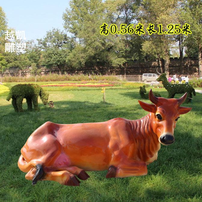 奶牛雕塑异形供应商 别墅牛类雕塑 不锈钢艺术奶牛雕塑