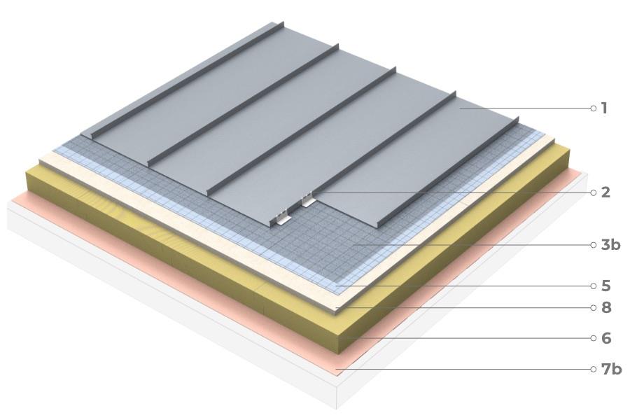 锌钛板系统屋面