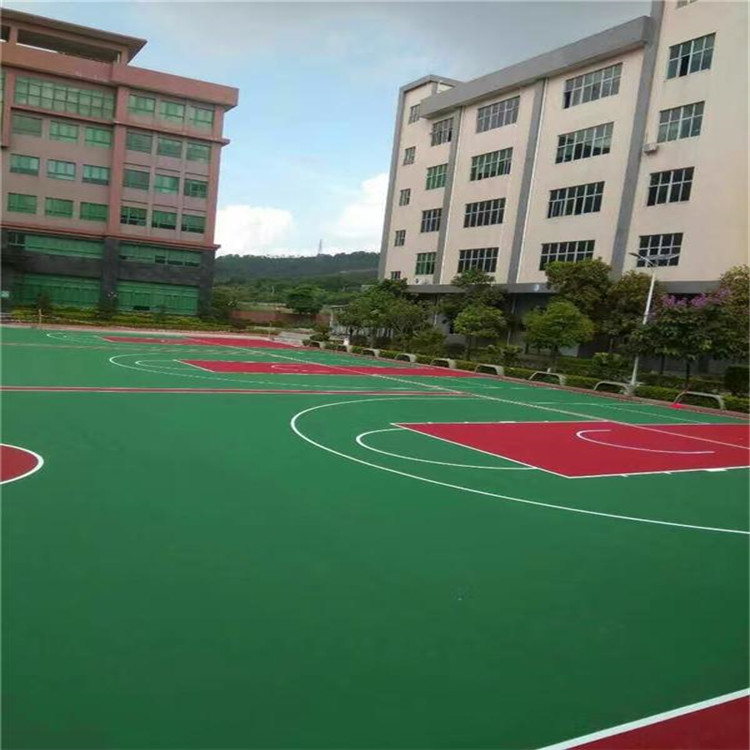 旭江 双层米格悬浮拼装地板 篮球羽毛球场塑料地垫 幼儿园塑料运动地板
