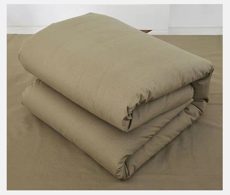 厂家2023应急物资棉被精选棉芯可定制可直发被褥整套