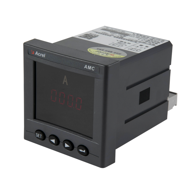 安科瑞AMC72-AI数码显示单相电流/电压表嵌入式安装