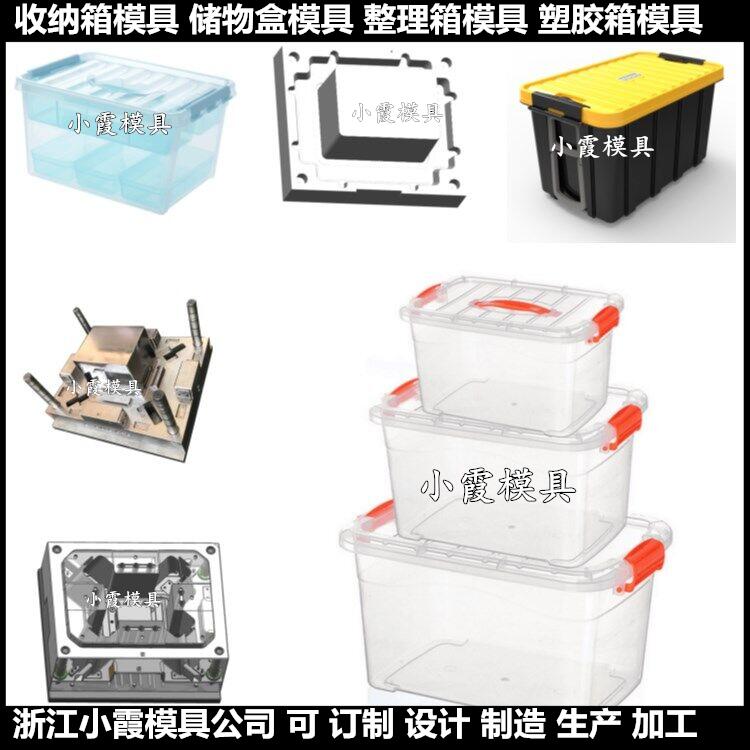 PP塑胶储物箱子模具