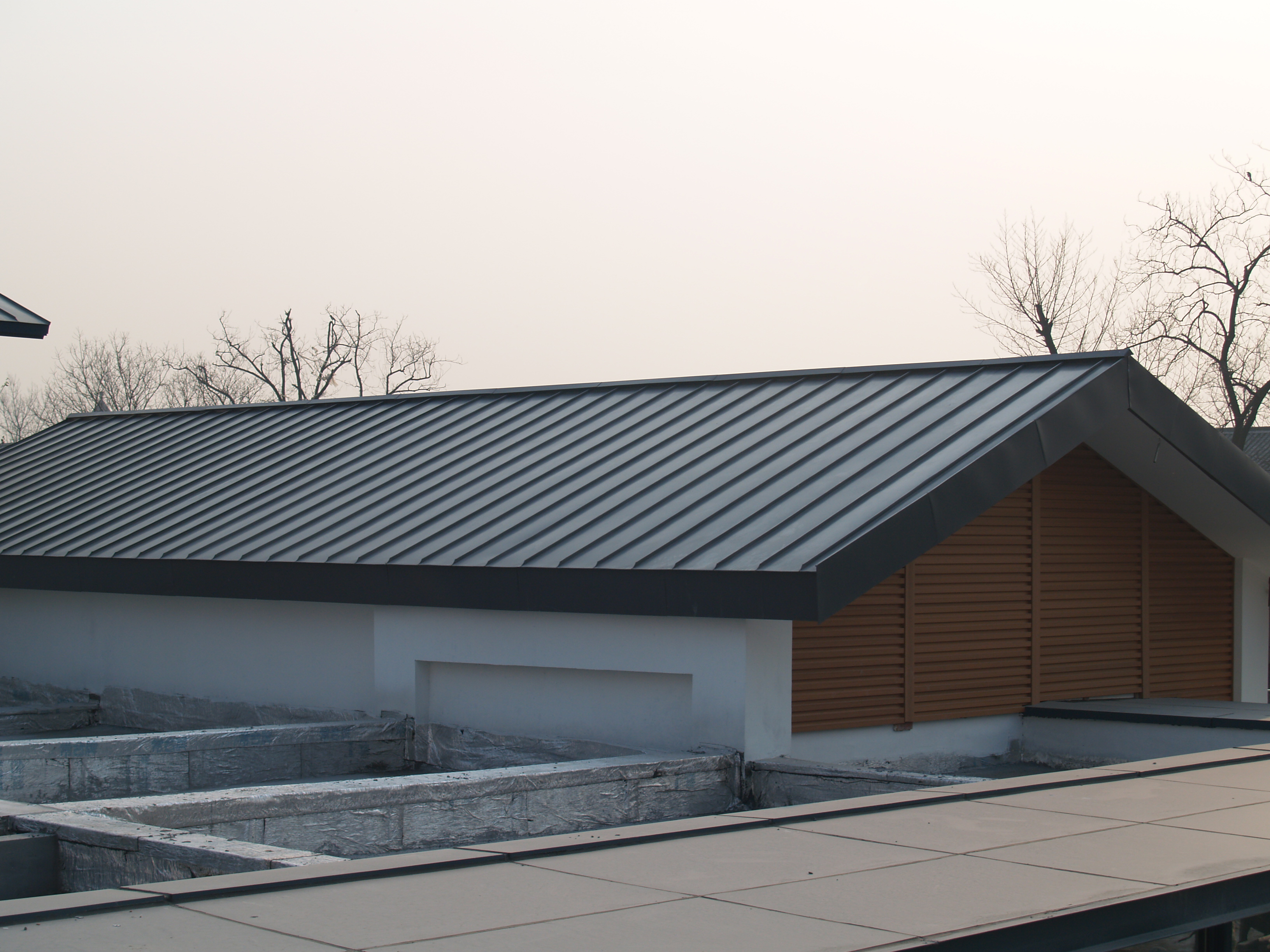 轻钢别墅铝镁锰金属屋面板