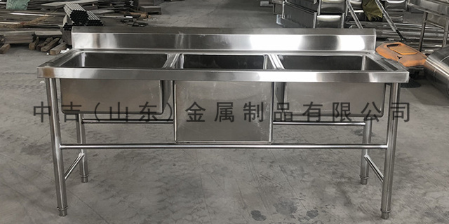 重庆厨房不锈钢水槽厂家电话 中吉金属制品供应