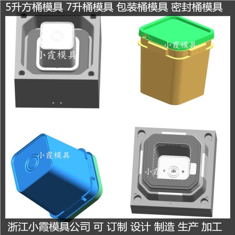 台州塑胶模具 18L胶水桶模具
