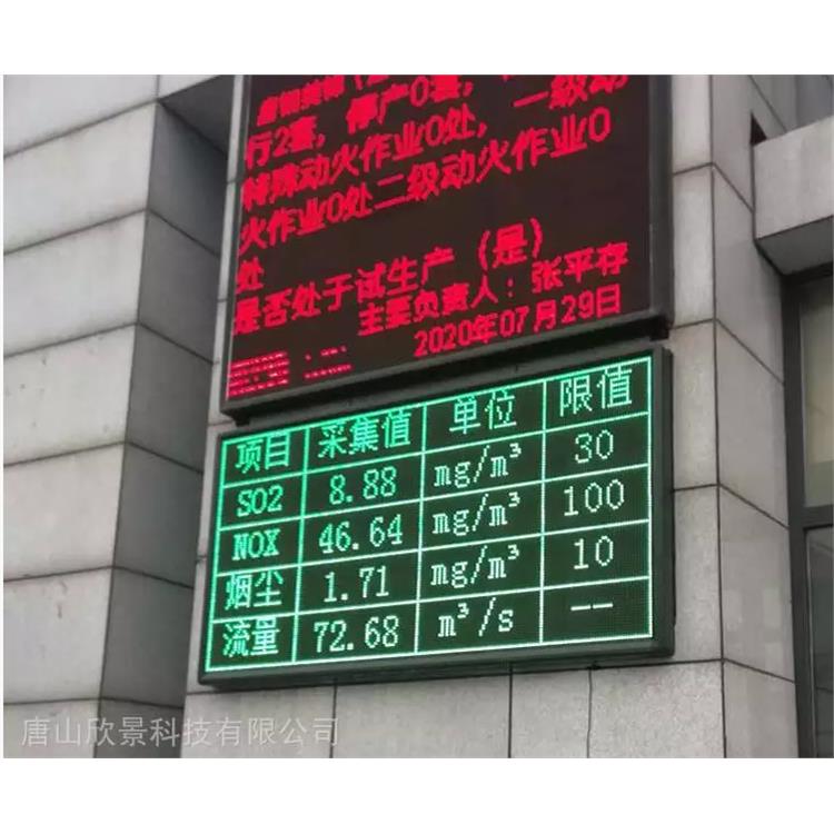 广州环保排放数据公示LED电子屏厂家批发 在线数据公示LED屏 使用方便