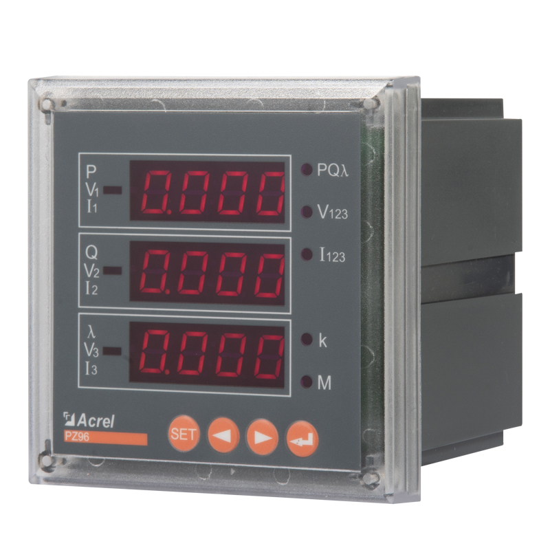 安科瑞PZ96-E4交流检测仪表 可编程电测仪表 电流表电压表电能表