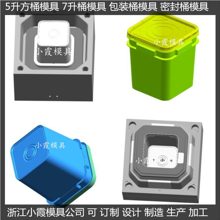 塑料模具 6L化工桶塑胶模具