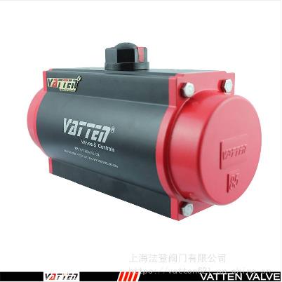 VATTEN铝合金材质单作用失气复位气动执行器VT