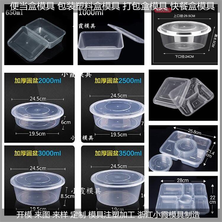 500ML速冻饺子盒模具