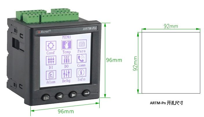 安科瑞ARTM在线测温装置用于高低压开关柜