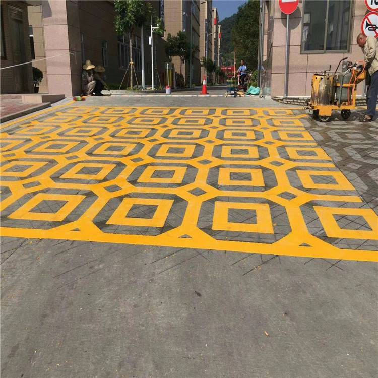 娄底网格禁占用交通标线选路安 侧方位停车标线材料