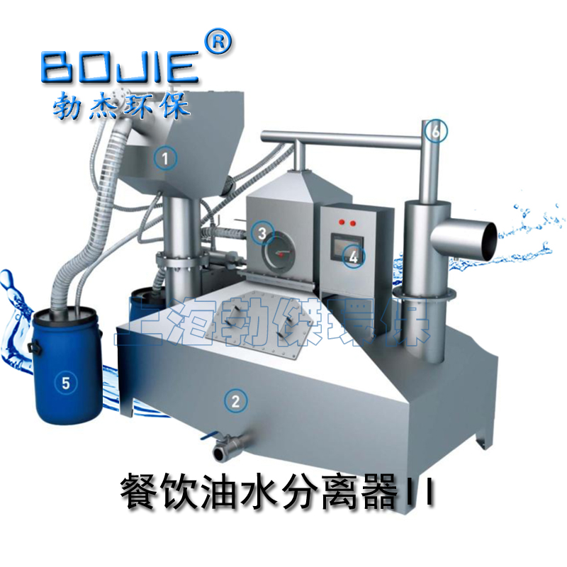 BJGY勃杰餐饮油水分离一体化隔油提升设备