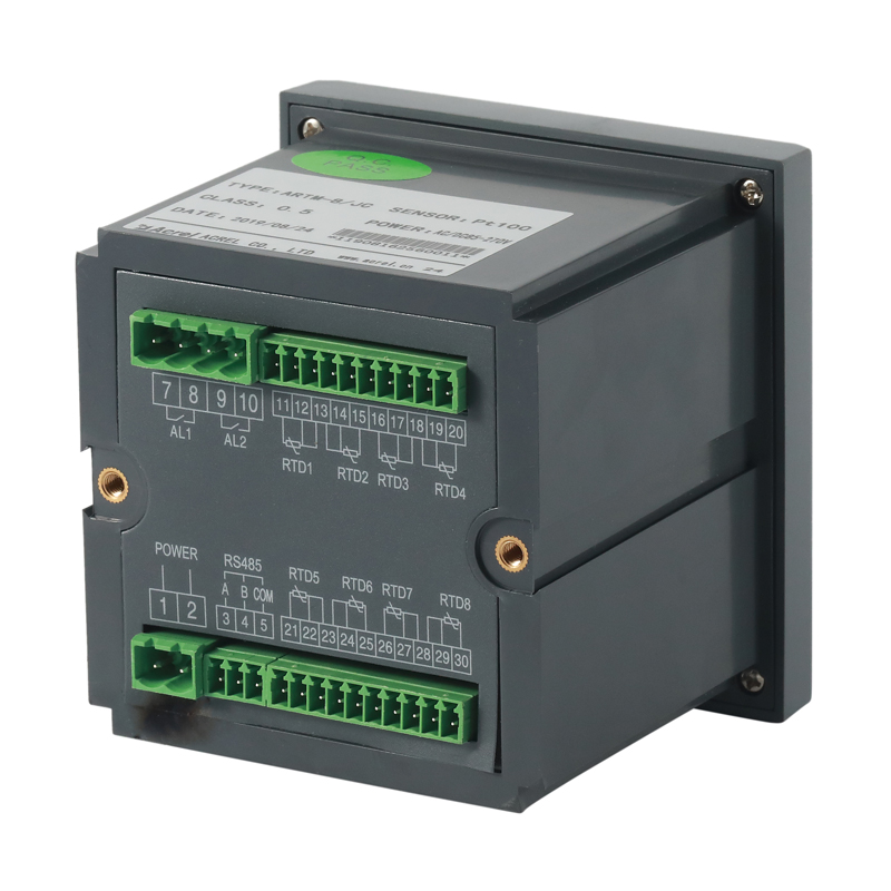 安科瑞ARTM-8L多路温度测量控制 低压开关柜电气接点 温度监测方案