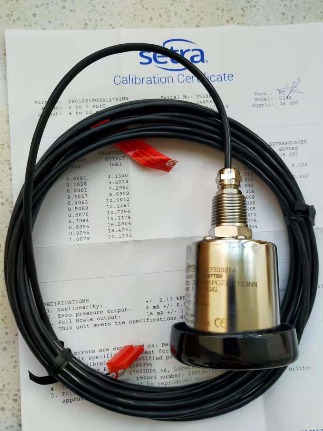 setra西特290卫生型压力变送器2901001PGT81115TN，2901001PGT811303N，2901001PGT811153N
