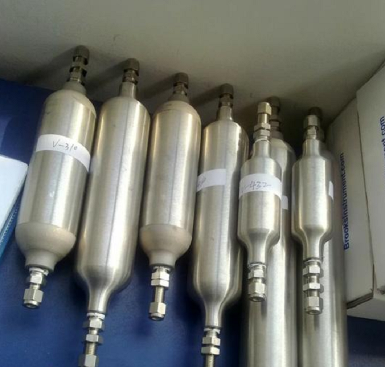 4L小型氣罐/鋼瓶/取樣瓶不含閥門和壓力表型號:M371372庫號：M371372