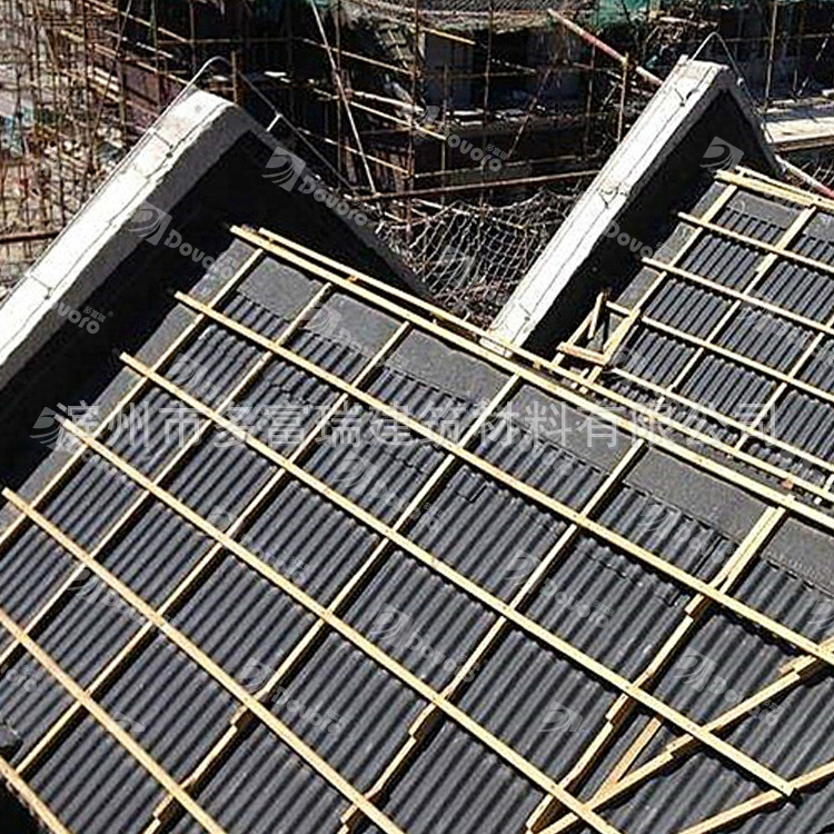 坡屋面沥青防水垫层2.6mm厚 波形沥青防水板生产 防排结合
