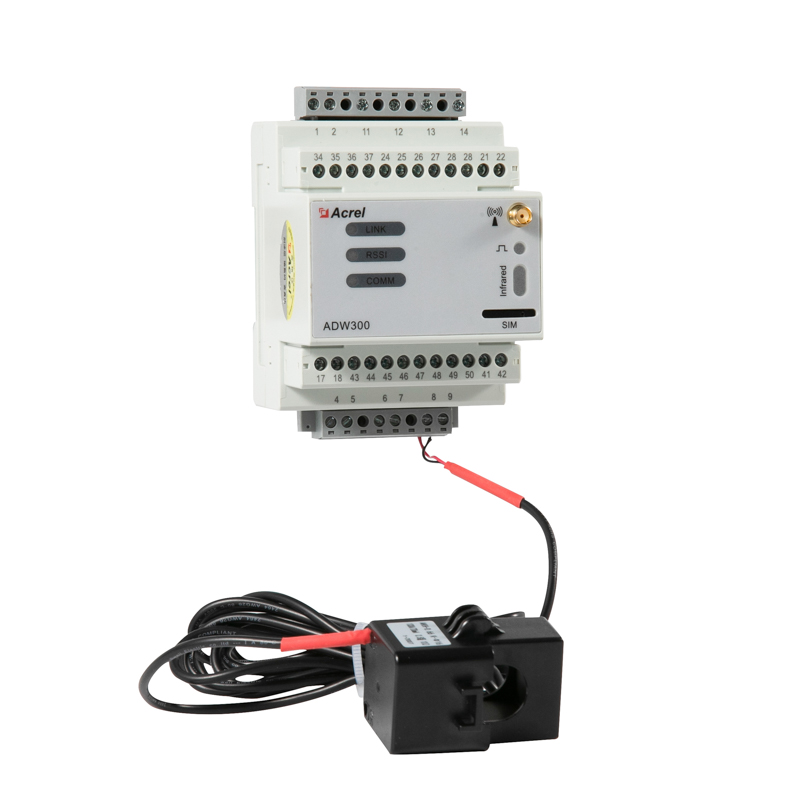 环保4G单点上传表计ADW300-HJ标配开口式电流互感器