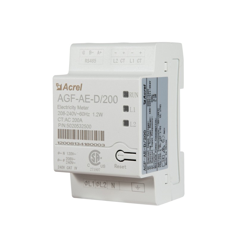 安科瑞AGF-AE-D/200新能源发电系统 家用储能 防逆流监测电表