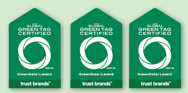 国际绿标—GreenRate™绿色等级认证