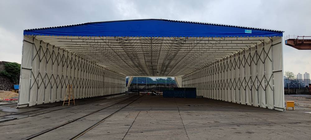 南昌衢州篮球场雨棚大型可移动雨棚【的价格】