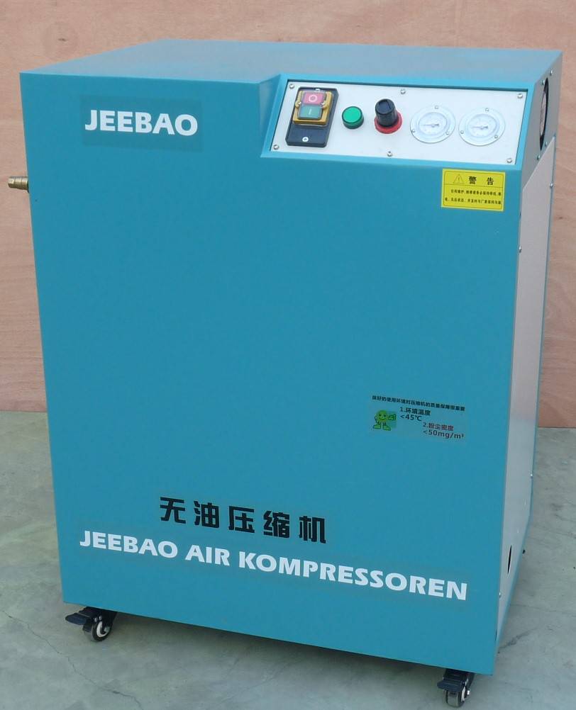 供应河南实验室用无油静音空压机杰鲍JBX-1200箱式可移动