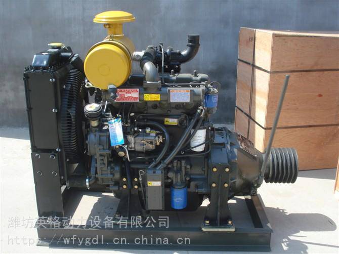 63KW发动机 86马力4缸固定动力用柴油机 R4105ZP离合器柴油机
